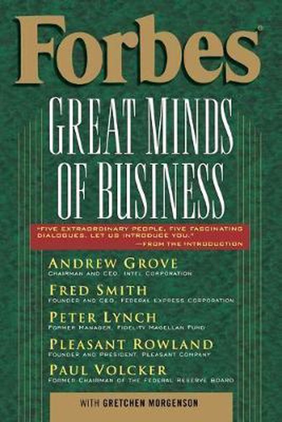 Forbes Great Minds Of Business