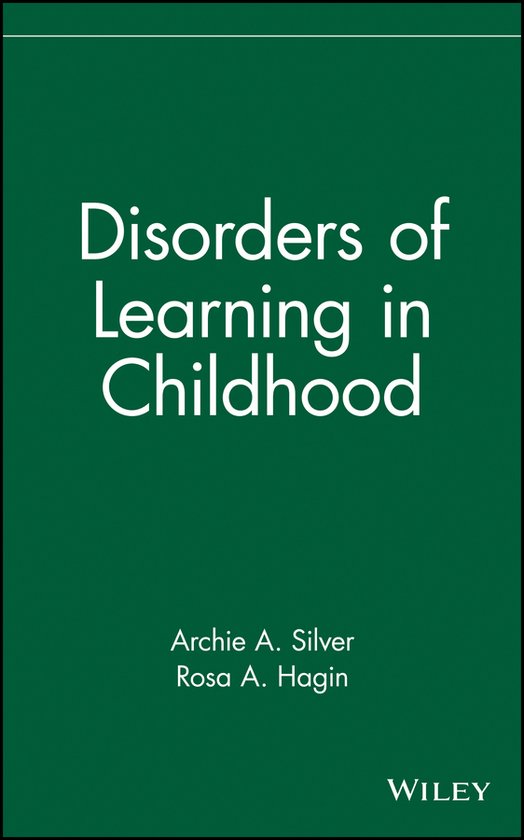 Disorders Of Learning In Childhood