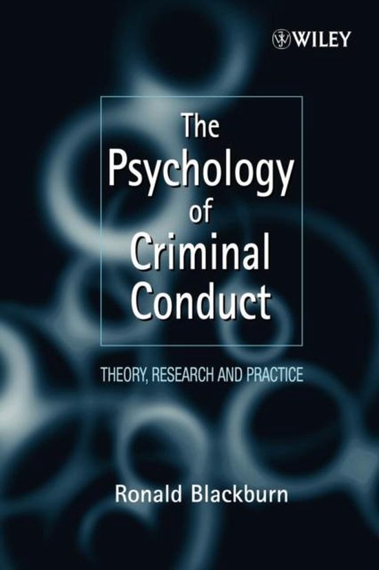 Psychology Of Criminal Conduct