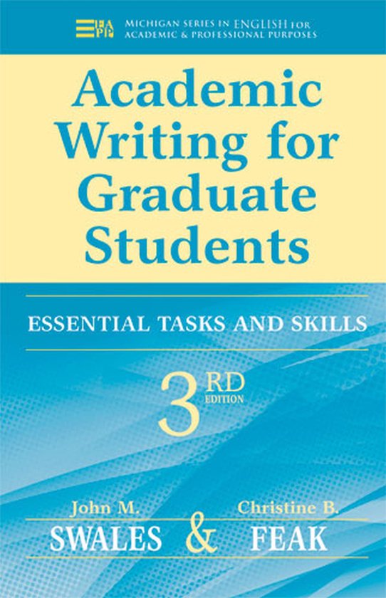 Academic Writing For Graduate Students