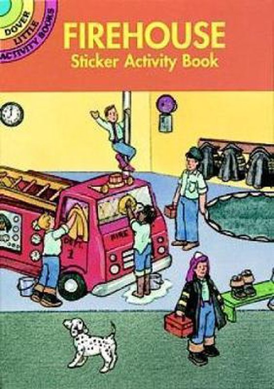 Firehouse Sticker Activity Book