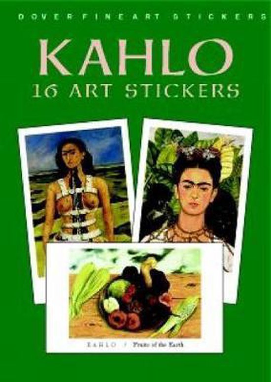 Kahlo: 16 Art Stickers