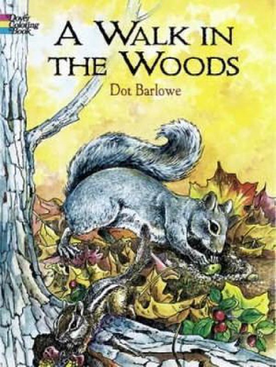 Walk In The Woods Coloring Book