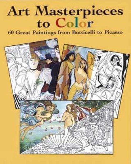 Art Masterpieces To Colour