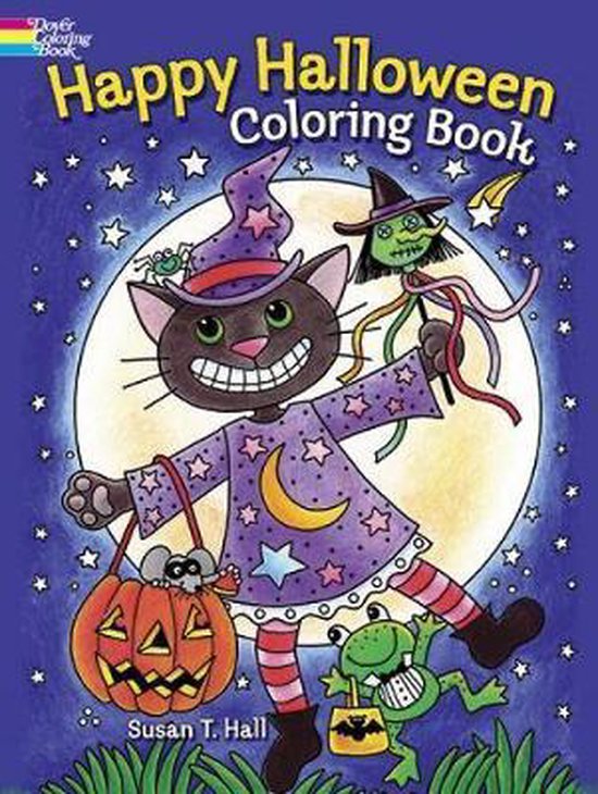 Happy Halloween Coloring Book