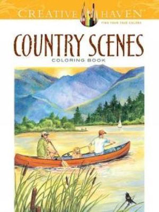 Creative Haven Country Scenes Coloring B