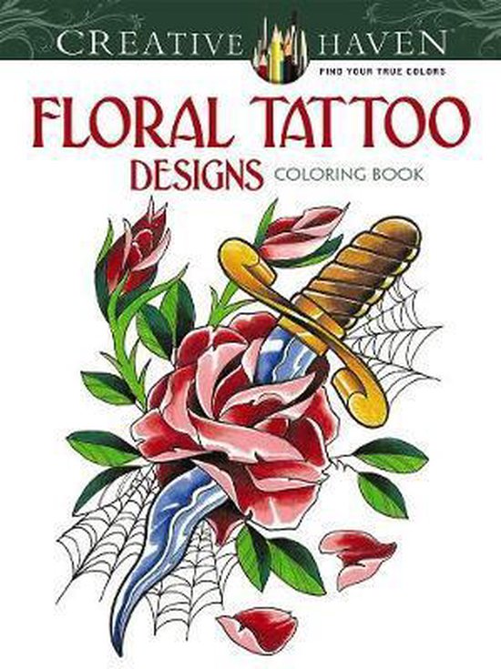 Creative Haven Floral Tattoo Designs Col