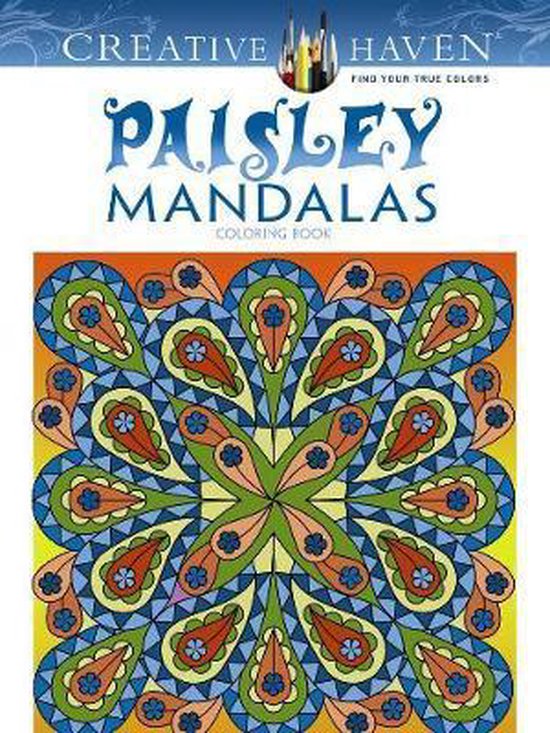 Creative Haven Paisley Mandala Coloring Book