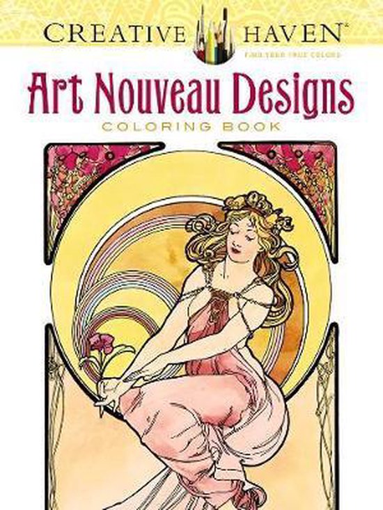 Creative Haven Art Nouveau Designs Color