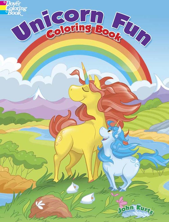 Unicorn Fun Coloring Book