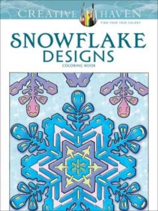 Creative Haven Snowflake Designs Coloring Book