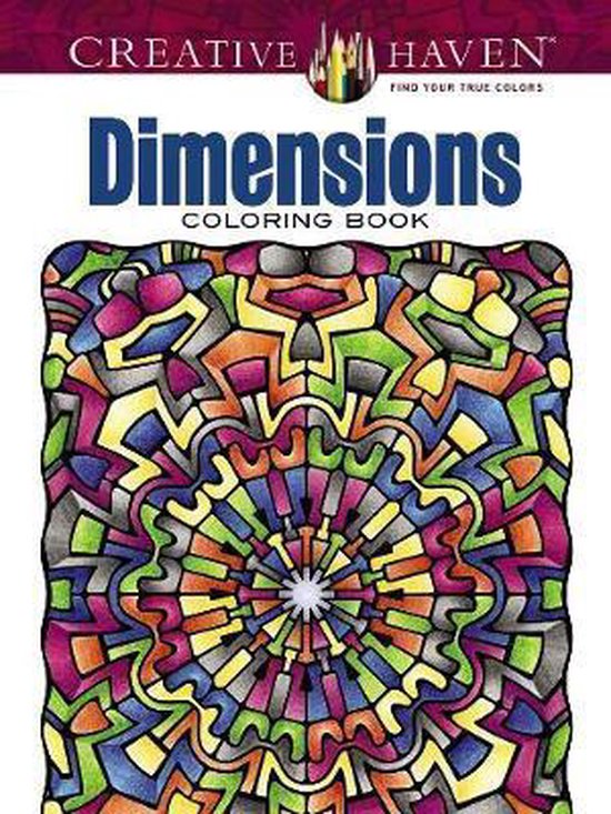 Creative Haven Dimensions Coloring Book