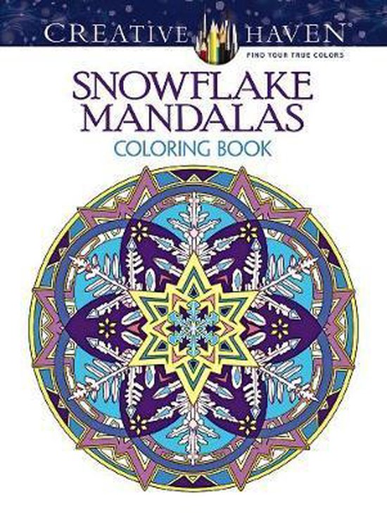 Creative Haven Snowflake Mandalas Coloring Book