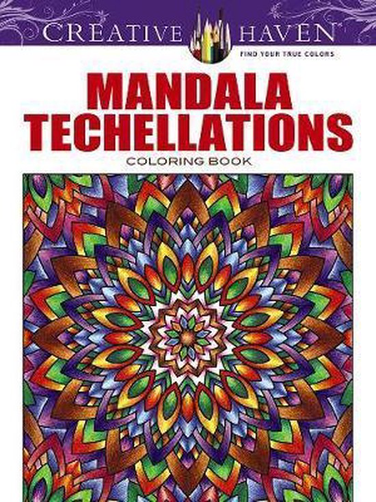 Creative Haven Mandala Techellations Coloring Book