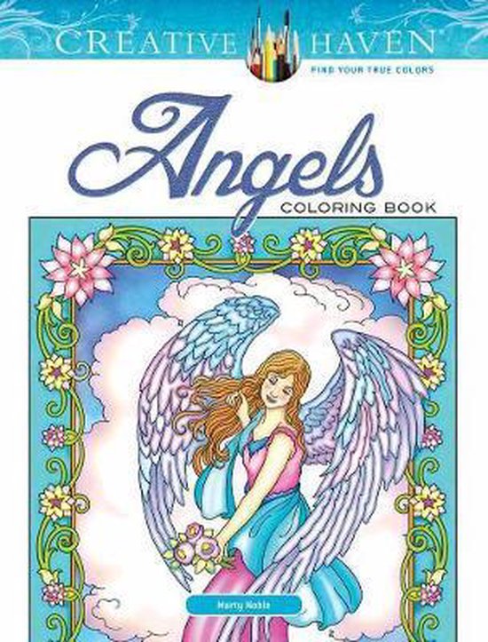 Creative Haven Elegant Angels Coloring Book