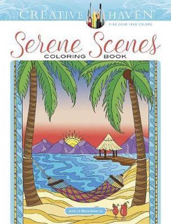 Creative Haven Serene Scenes Coloring Book