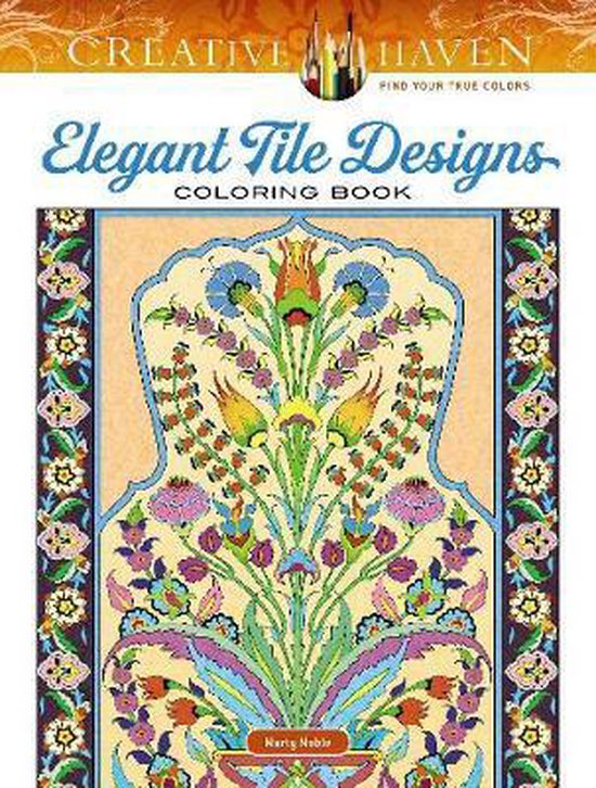 Creative Haven Elegant Tile Designs Coloring Book