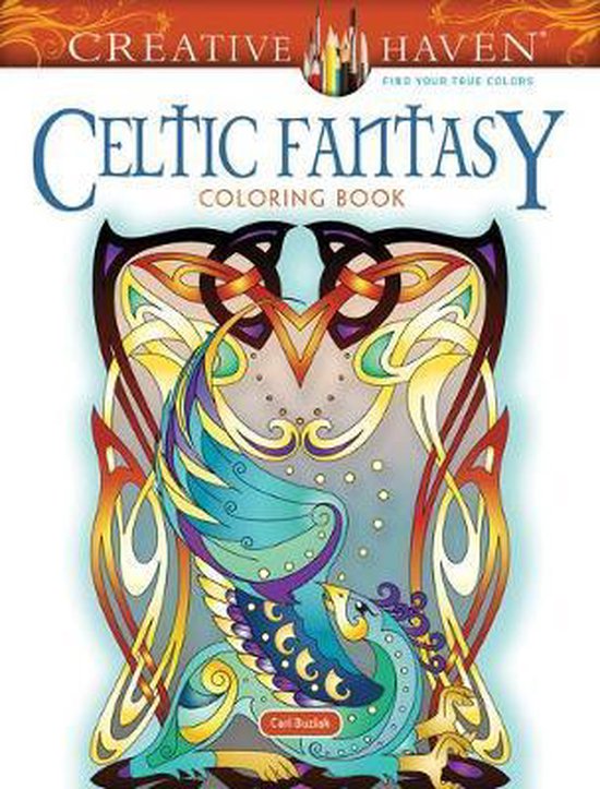 Creative Haven Celtic Fantasy Coloring Book