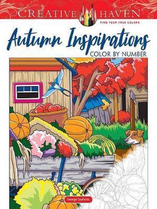 Creative Haven Autumn Inspirations Color by Number