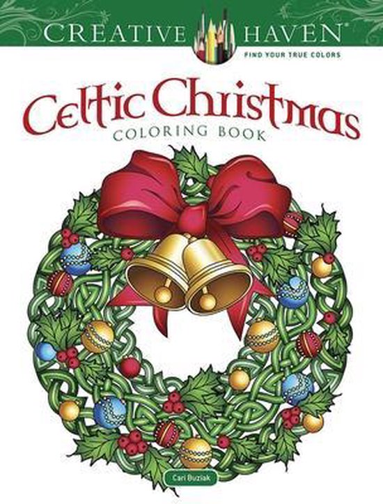 Creative Haven- Creative Haven Celtic Christmas Coloring Book