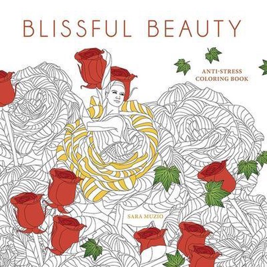 Dover Adult Coloring Books- Blissful Beauty Coloring Book