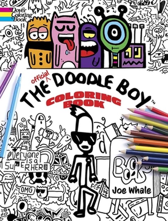 The Official Doodle Boy Coloring Book