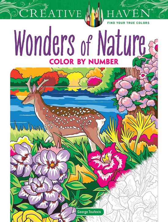 Creative Haven- Creative Haven Wonders of Nature Color by Number