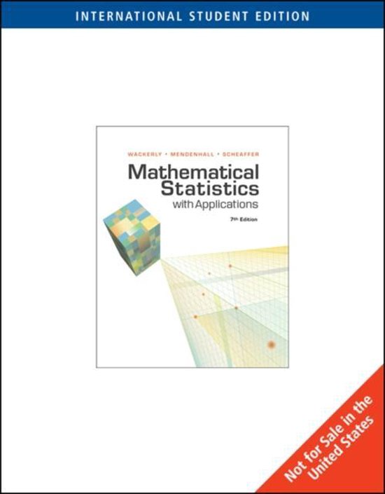 Mathematical Statistics With Applicatio