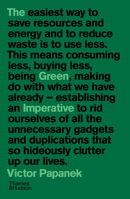 The Green Imperative