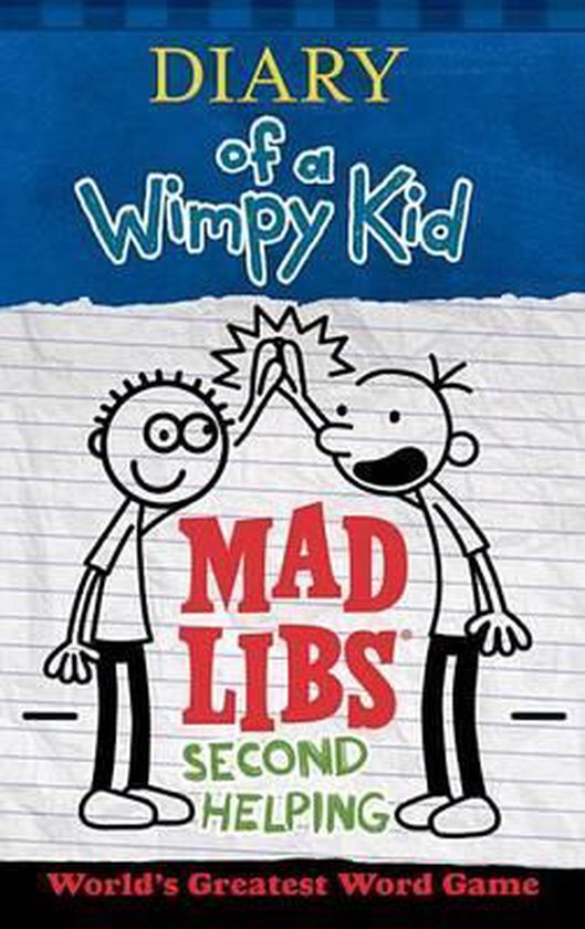 Diary of a Wimpy Kid Mad Libs