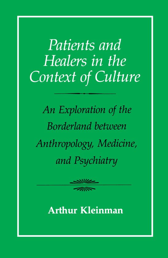 Patients & Healers In Context Of Culture