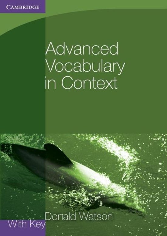 Advanced Vocabulary In Context With Key