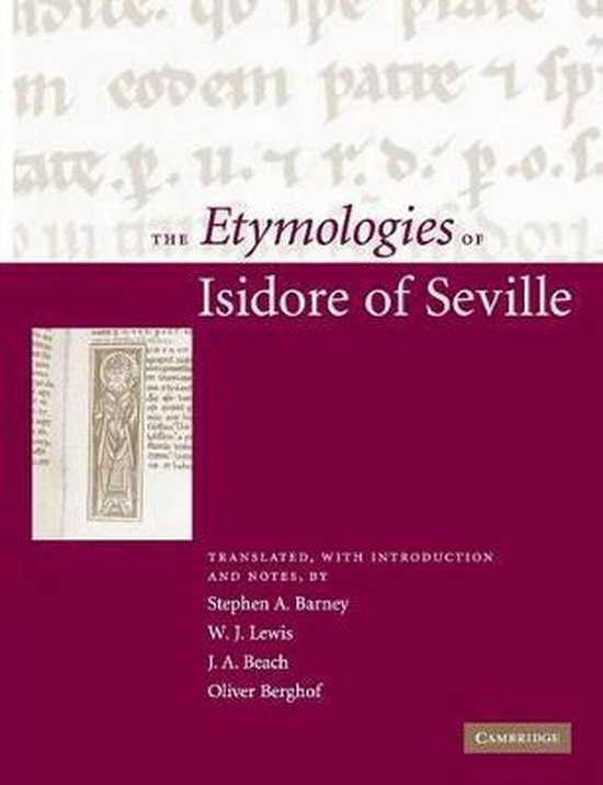 The Etymologies of Isidore of Seville