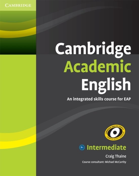 Cambridge Academic English B1+ - Int student's book