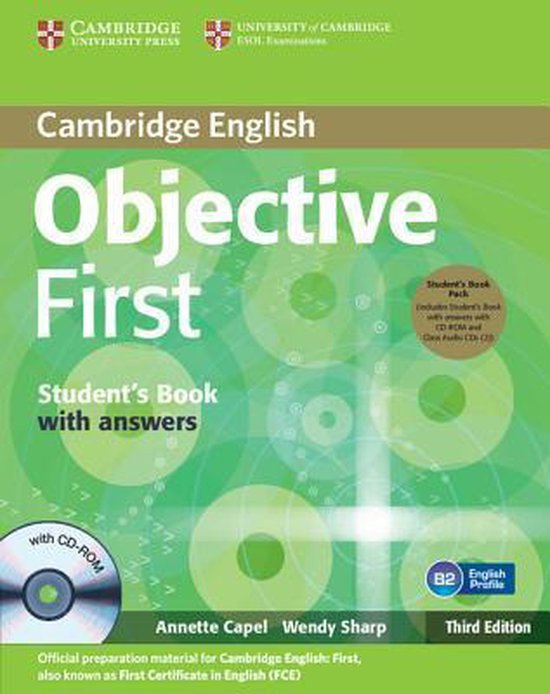 Objective First Student's Book Pack (student's Book with Answers with CD-ROM and Class Audio CDs (2))