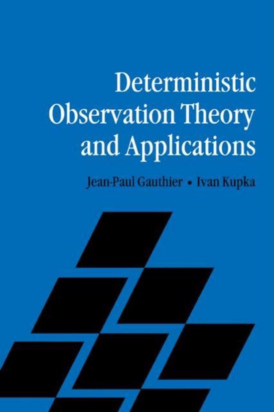 Deterministic Observation Theory and Applications