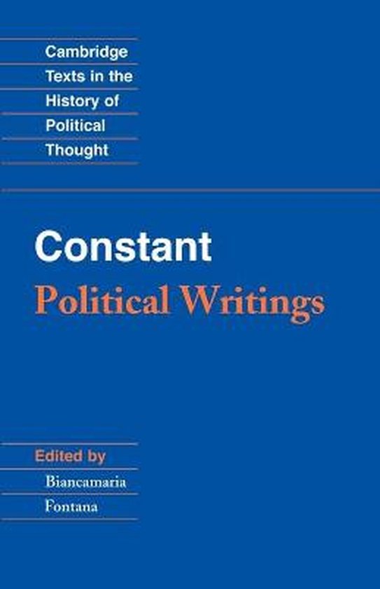 Constant: Political Writings