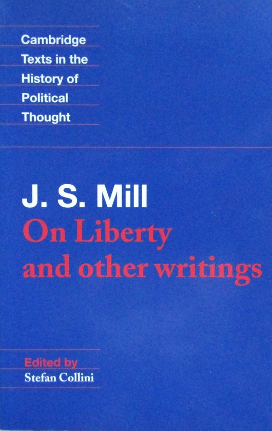 Mill On Liberty & Other Writings