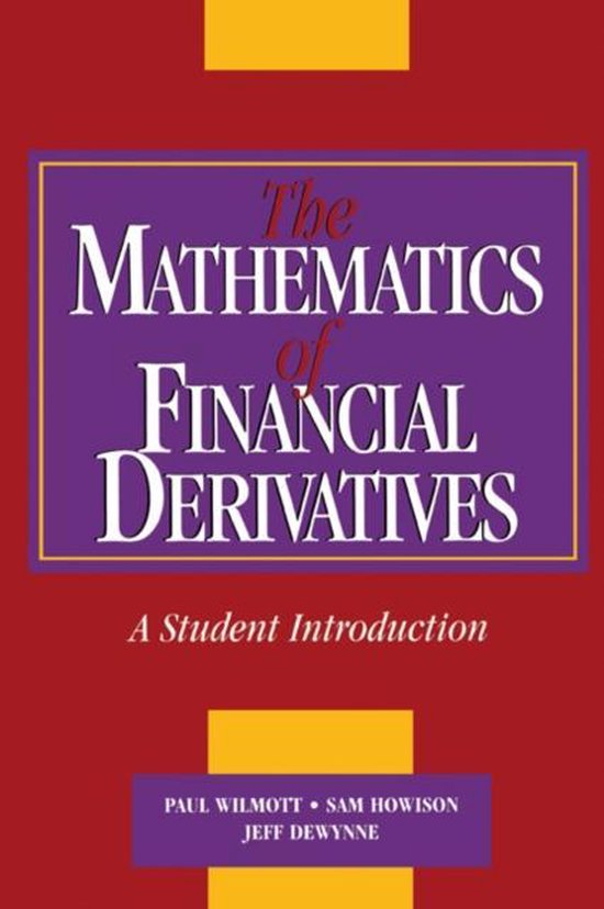 Mathematics Of Financial Derivatives