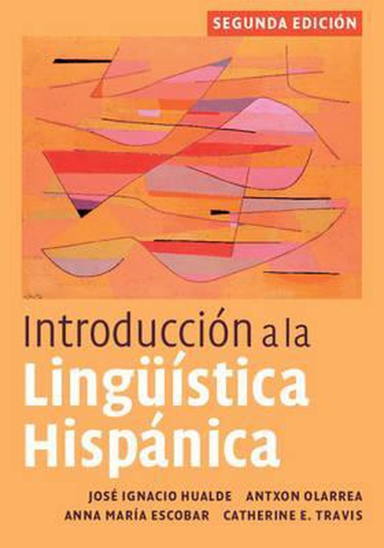 Introduccion A La Linguistica Hispanica