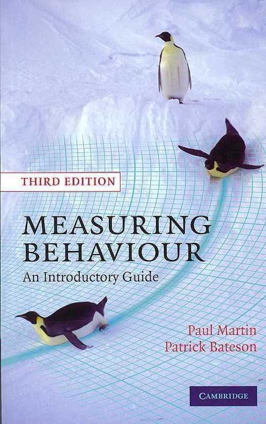 Measuring Behaviour