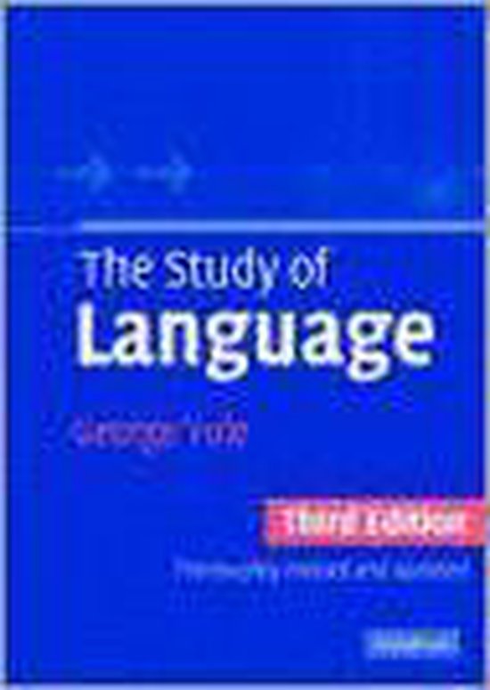 The Study Of Language