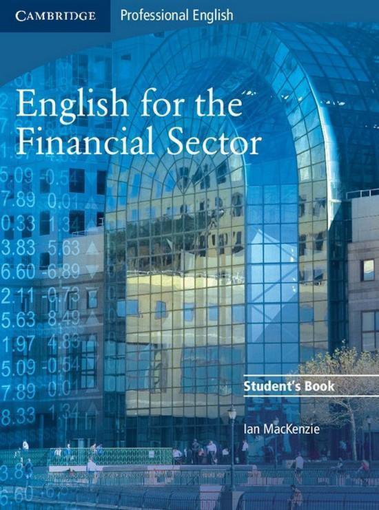 English for the Financial Sector student's book