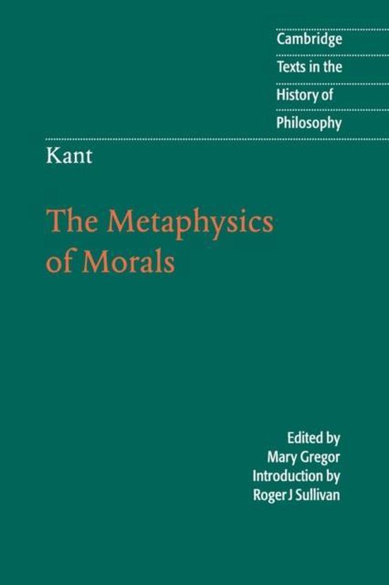 Kant Metaphysics Of Morals