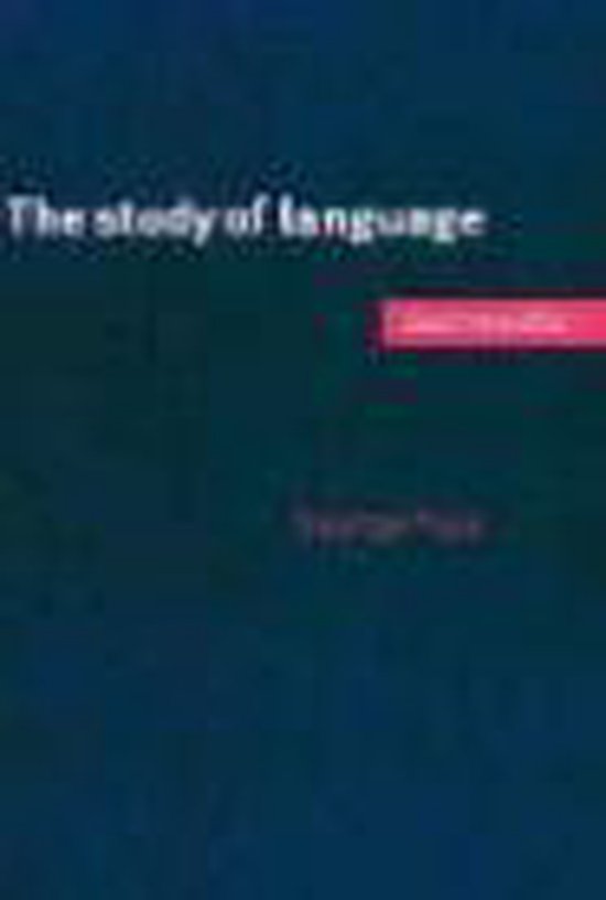 The Study of Language