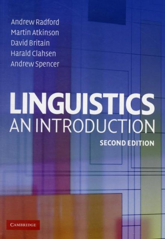 Linguistics