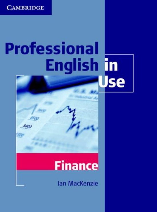 Professional English in Use: Finance book with answers