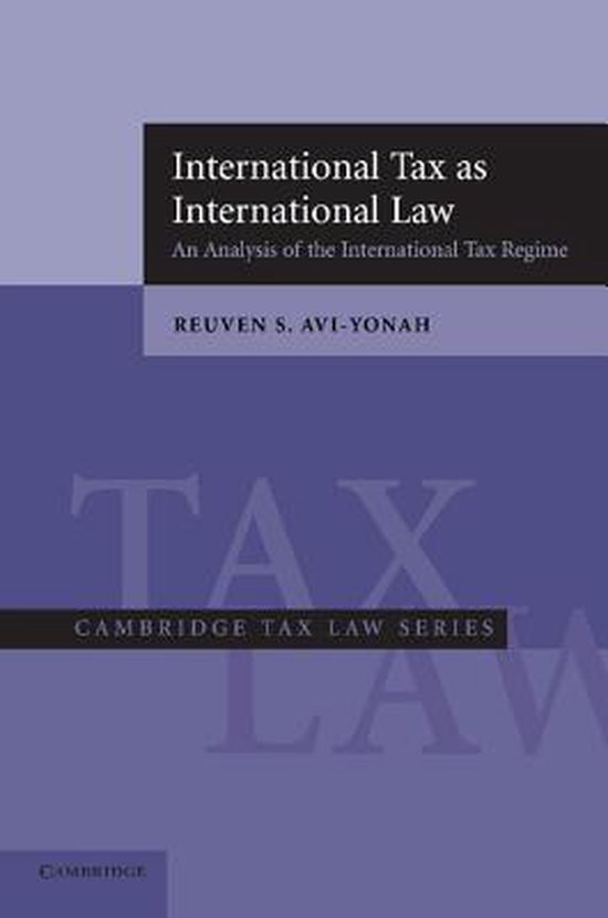 International Tax as International Law