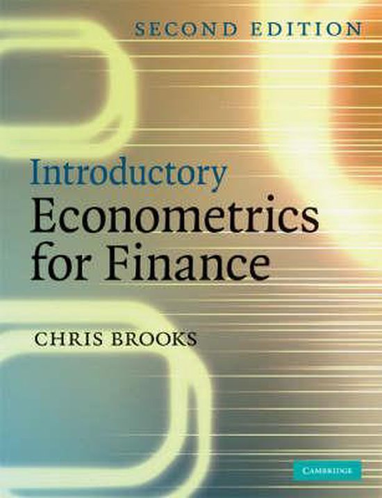 Introductory Econometrics For Finance