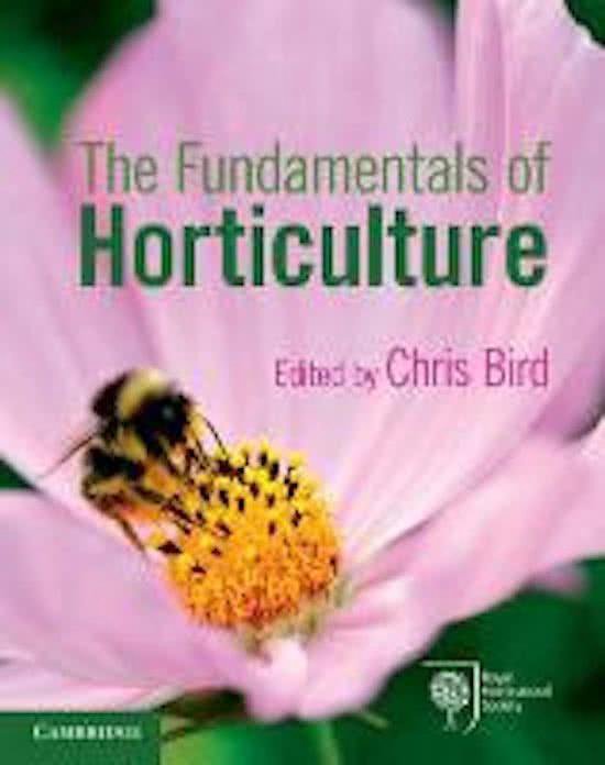 Fundamentals Of Horticulture